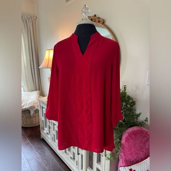 Red chicos blouse, size 0 - Picture 1 of 5